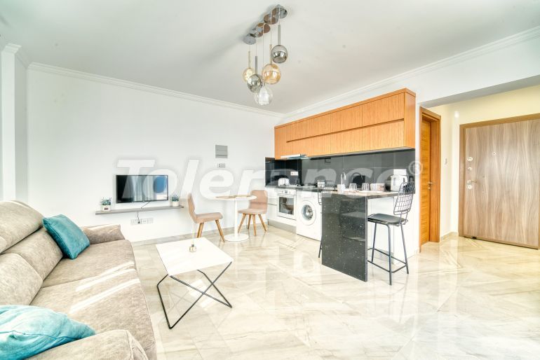 Квартира в Фамагуста, Северный Кипр вид на море с бассейном в рассрочку: купить недвижимость в Турции - 86131