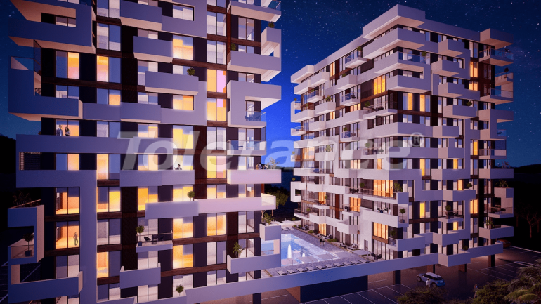 Квартира в Фамагуста, Северный Кипр с бассейном - 86188 Квартира в Фамагуста, Северный Кипр с бассейном: купить недвижимость в Турции - 86188