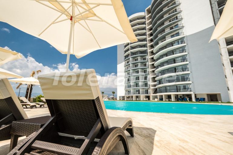 Квартира от застройщика в Фамагуста, Северный Кипр вид на море с бассейном в рассрочку - 86344 Квартира от застройщика в Фамагуста, Северный Кипр вид на море с бассейном в рассрочку: купить недвижимость в Турции - 86344