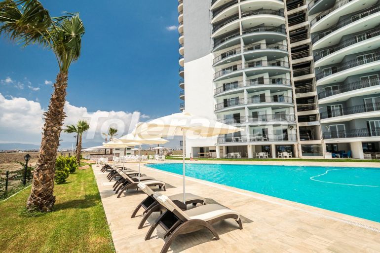 Квартира от застройщика в Фамагуста, Северный Кипр вид на море с бассейном в рассрочку - 86368 Квартира от застройщика в Фамагуста, Северный Кипр вид на море с бассейном в рассрочку: купить недвижимость в Турции - 86368