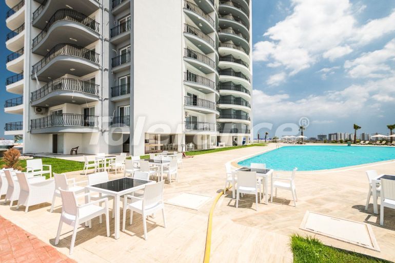 Квартира от застройщика в Фамагуста, Северный Кипр вид на море с бассейном в рассрочку - 86369 Квартира от застройщика в Фамагуста, Северный Кипр вид на море с бассейном в рассрочку: купить недвижимость в Турции - 86369