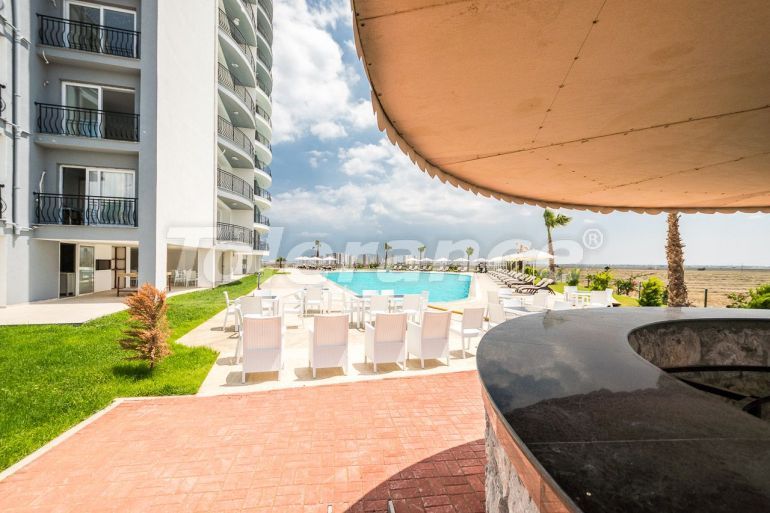 Квартира от застройщика в Фамагуста, Северный Кипр вид на море с бассейном в рассрочку - 86370 Квартира от застройщика в Фамагуста, Северный Кипр вид на море с бассейном в рассрочку: купить недвижимость в Турции - 86370