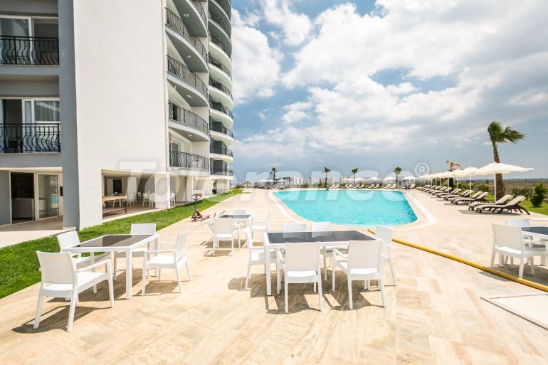 Квартира от застройщика в Фамагуста, Северный Кипр вид на море с бассейном в рассрочку - 86373 Квартира от застройщика в Фамагуста, Северный Кипр вид на море с бассейном в рассрочку: купить недвижимость в Турции - 86373