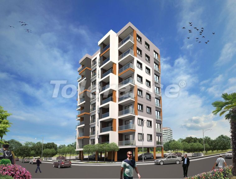 Квартира от застройщика в Фамагуста, Северный Кипр вид на море с бассейном: купить недвижимость в Турции - 86424