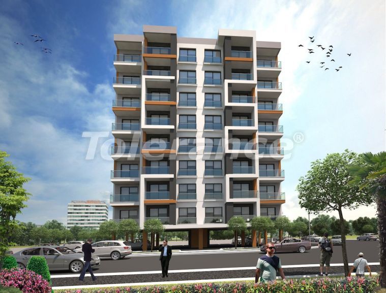 Квартира от застройщика в Фамагуста, Северный Кипр вид на море с бассейном: купить недвижимость в Турции - 86431