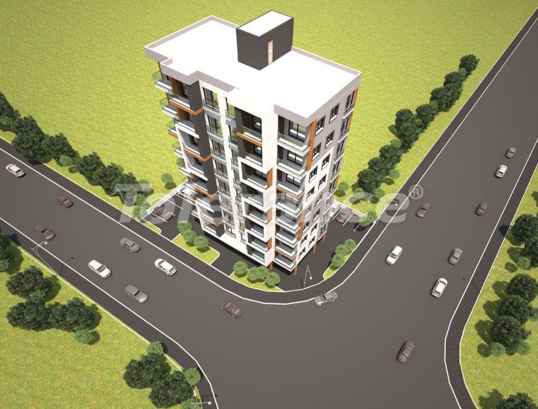 Квартира от застройщика в Фамагуста, Северный Кипр вид на море с бассейном: купить недвижимость в Турции - 86433