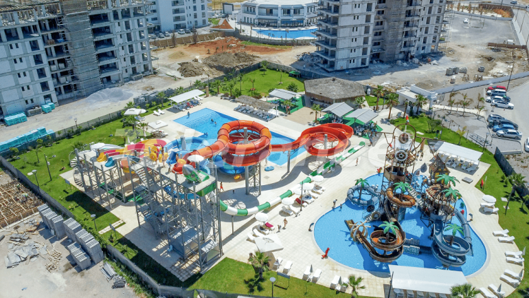 Квартира от застройщика в Фамагуста, Северный Кипр вид на море с бассейном в рассрочку: купить недвижимость в Турции - 86615
