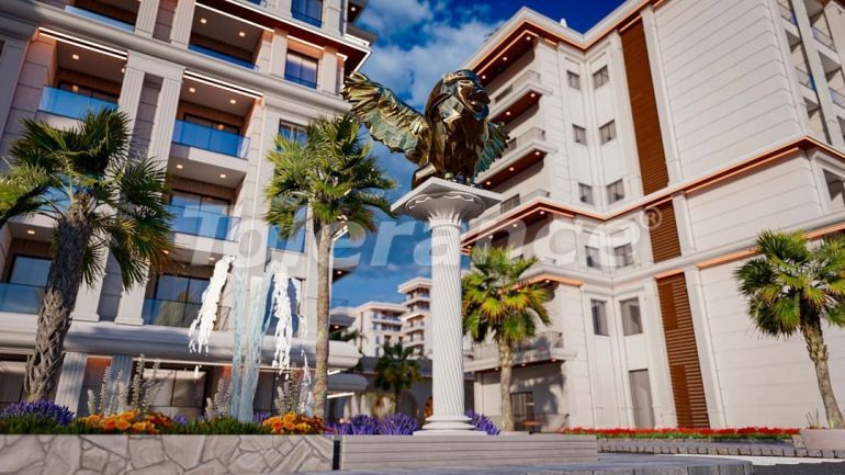 Квартира от застройщика в Фамагуста, Северный Кипр вид на море с бассейном в рассрочку: купить недвижимость в Турции - 87612