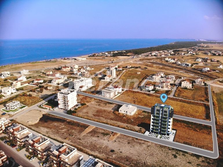 Квартира от застройщика в Фамагуста, Северный Кипр с бассейном в рассрочку: купить недвижимость в Турции - 87776
