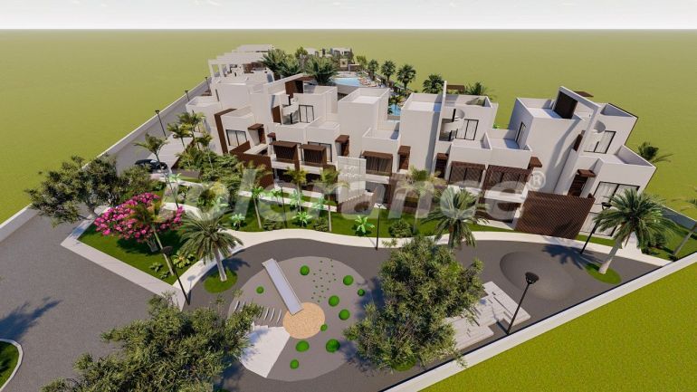 Квартира от застройщика в Фамагуста, Северный Кипр с бассейном в рассрочку: купить недвижимость в Турции - 88264