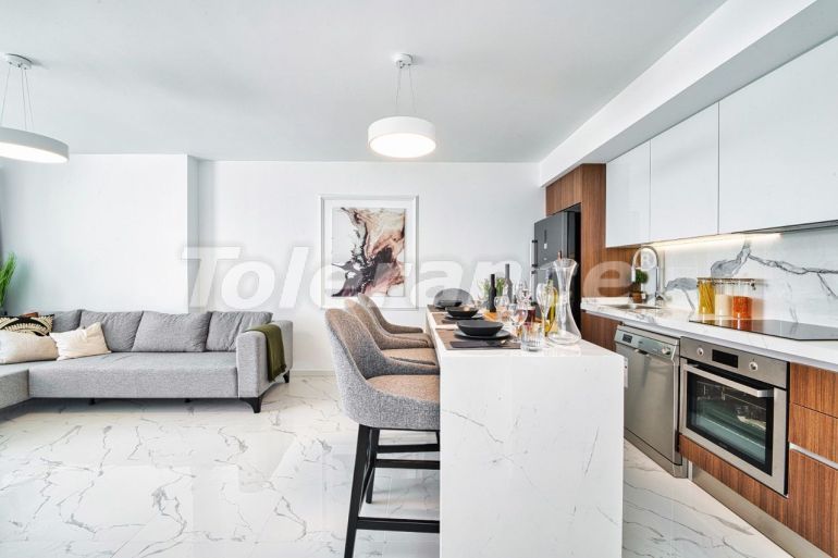 Квартира в Фамагуста, Северный Кипр вид на море с бассейном: купить недвижимость в Турции - 88325