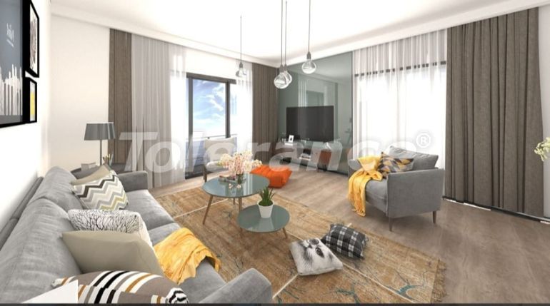 Квартира от застройщика в Фамагуста, Северный Кипр вид на море с бассейном: купить недвижимость в Турции - 88438