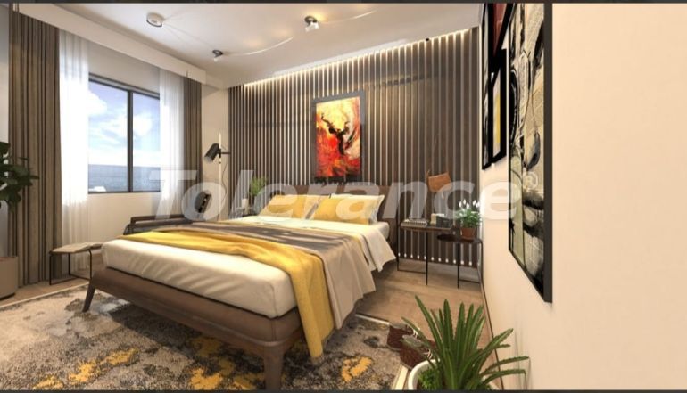 Квартира от застройщика в Фамагуста, Северный Кипр вид на море с бассейном: купить недвижимость в Турции - 88439