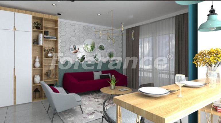 Квартира от застройщика в Фамагуста, Северный Кипр вид на море с бассейном: купить недвижимость в Турции - 88442