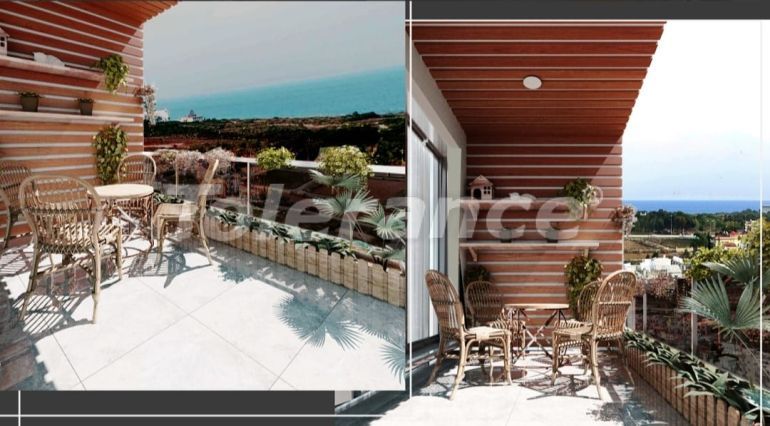 Квартира от застройщика в Фамагуста, Северный Кипр вид на море с бассейном: купить недвижимость в Турции - 88475