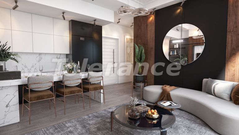 Квартира в Фамагуста, Северный Кипр вид на море с бассейном: купить недвижимость в Турции - 88710