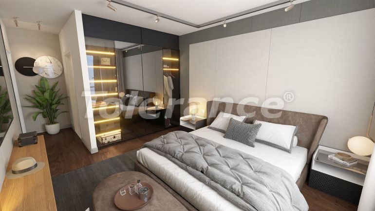 Квартира в Фамагуста, Северный Кипр вид на море с бассейном: купить недвижимость в Турции - 88721