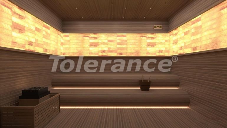 Квартира в Фамагуста, Северный Кипр вид на море с бассейном: купить недвижимость в Турции - 88728