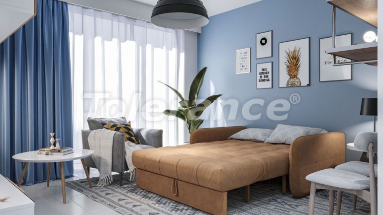 Квартира от застройщика в Фамагуста, Северный Кипр с бассейном в рассрочку: купить недвижимость в Турции - 88761