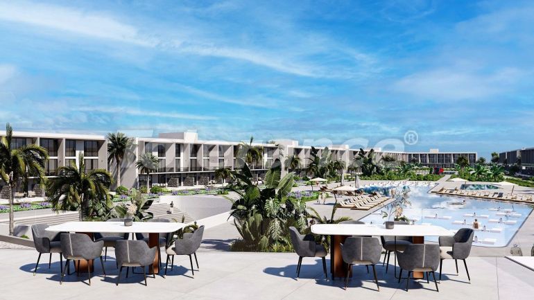 Квартира в Фамагуста, Северный Кипр с бассейном: купить недвижимость в Турции - 88916