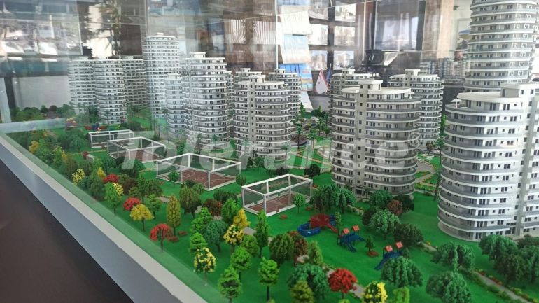 Квартира от застройщика в Фамагуста, Северный Кипр вид на море с бассейном в рассрочку: купить недвижимость в Турции - 88942