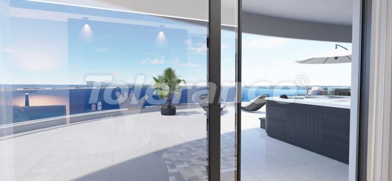 Квартира от застройщика в Фамагуста, Северный Кипр вид на море с бассейном в рассрочку: купить недвижимость в Турции - 88972