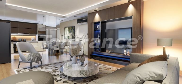 Квартира от застройщика в Фамагуста, Северный Кипр вид на море с бассейном в рассрочку: купить недвижимость в Турции - 88973