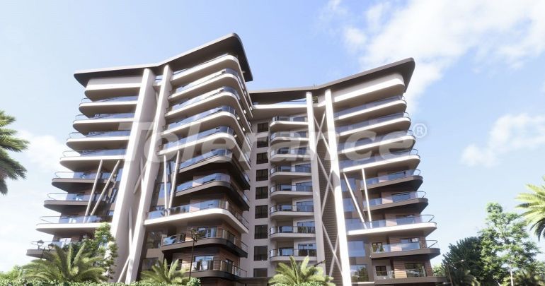 Квартира от застройщика в Фамагуста, Северный Кипр вид на море с бассейном в рассрочку: купить недвижимость в Турции - 89116