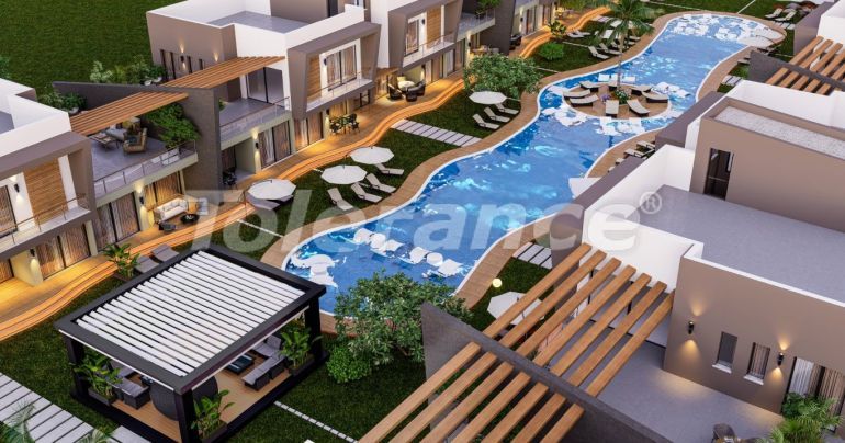 Квартира от застройщика в Фамагуста, Северный Кипр с бассейном в рассрочку: купить недвижимость в Турции - 90356