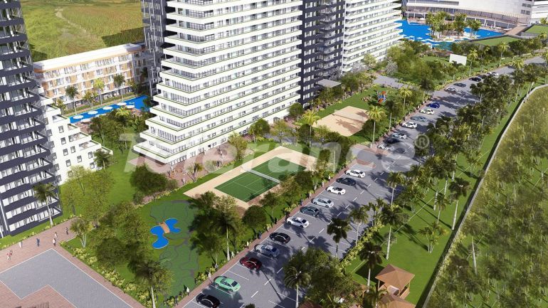 Квартира от застройщика в Фамагуста, Северный Кипр вид на море с бассейном: купить недвижимость в Турции - 90456