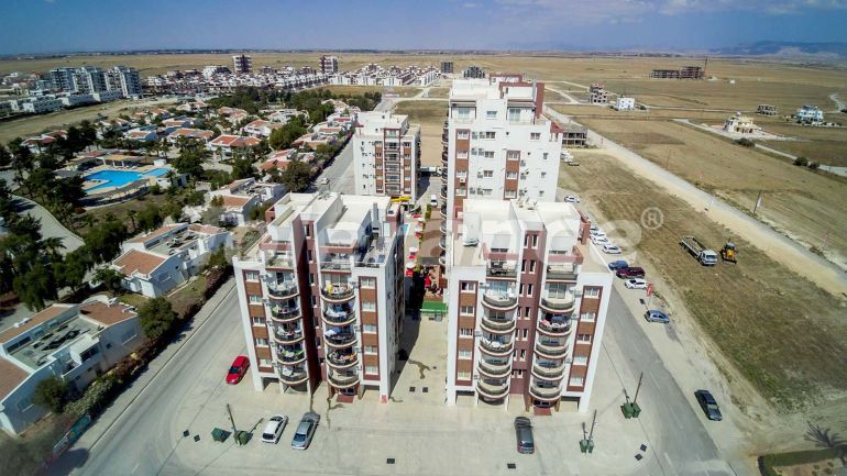 Квартира в Фамагуста, Северный Кипр вид на море с бассейном: купить недвижимость в Турции - 90517