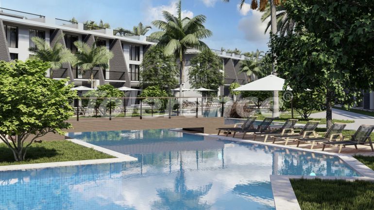 Квартира от застройщика в Фамагуста, Северный Кипр с бассейном в рассрочку - 91588 Квартира от застройщика в Фамагуста, Северный Кипр с бассейном в рассрочку: купить недвижимость в Турции - 91588