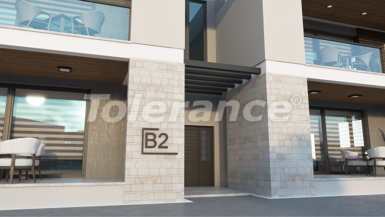 Квартира от застройщика в Фамагуста, Северный Кипр вид на море с бассейном в рассрочку: купить недвижимость в Турции - 92477