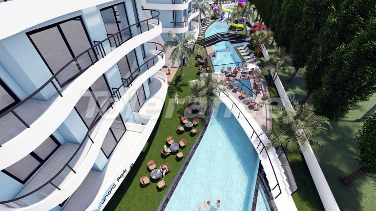 Квартира от застройщика в Фамагуста, Северный Кипр с бассейном в рассрочку: купить недвижимость в Турции - 92971