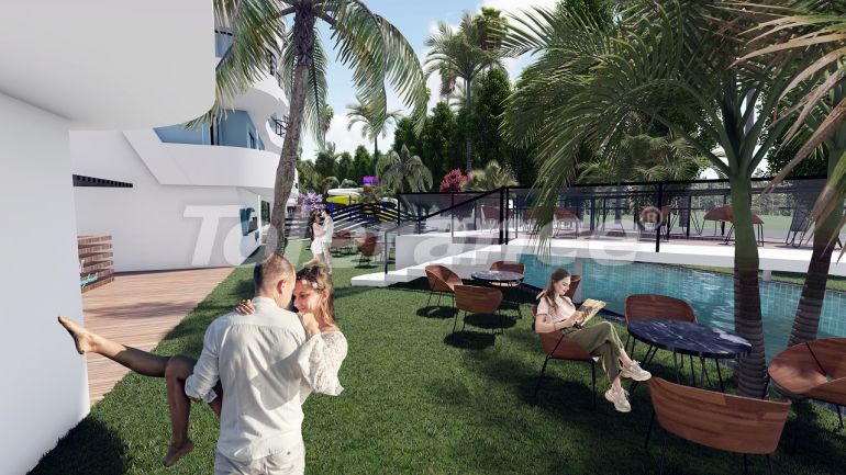 Квартира от застройщика в Фамагуста, Северный Кипр с бассейном в рассрочку: купить недвижимость в Турции - 92972