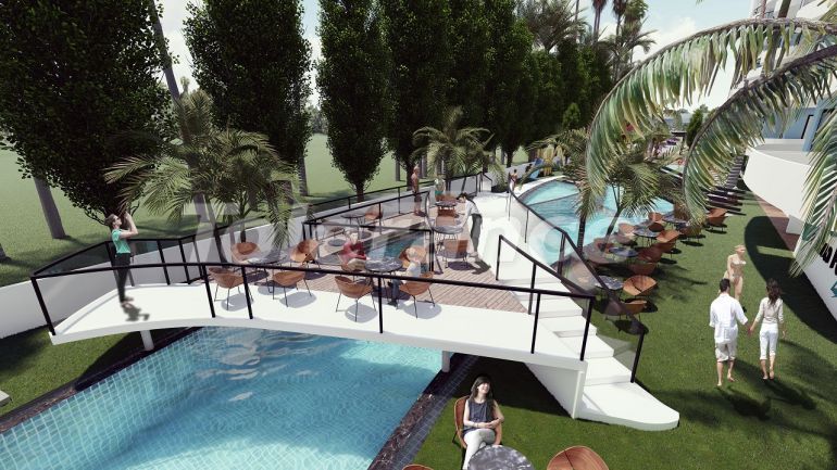 Квартира от застройщика в Фамагуста, Северный Кипр с бассейном в рассрочку: купить недвижимость в Турции - 92973