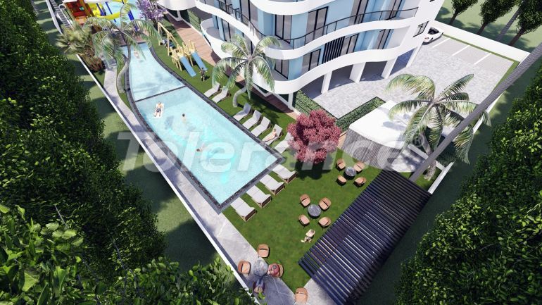 Квартира от застройщика в Фамагуста, Северный Кипр с бассейном в рассрочку: купить недвижимость в Турции - 92980