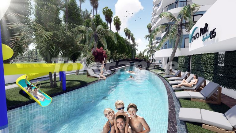 Квартира от застройщика в Фамагуста, Северный Кипр с бассейном в рассрочку: купить недвижимость в Турции - 92994