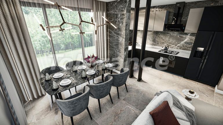 Квартира от застройщика в Фамагуста, Северный Кипр вид на море с бассейном в рассрочку: купить недвижимость в Турции - 93175