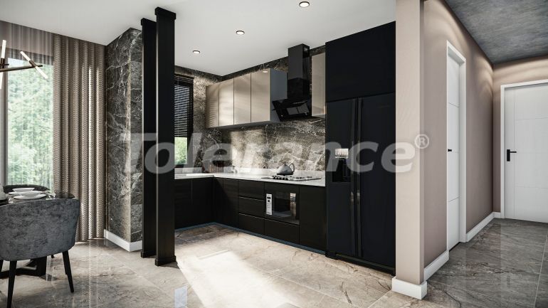 Квартира от застройщика в Фамагуста, Северный Кипр вид на море с бассейном в рассрочку: купить недвижимость в Турции - 93181