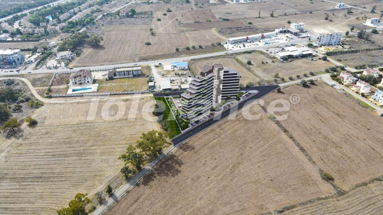 Квартира от застройщика в Фамагуста, Северный Кипр вид на море с бассейном в рассрочку: купить недвижимость в Турции - 93189