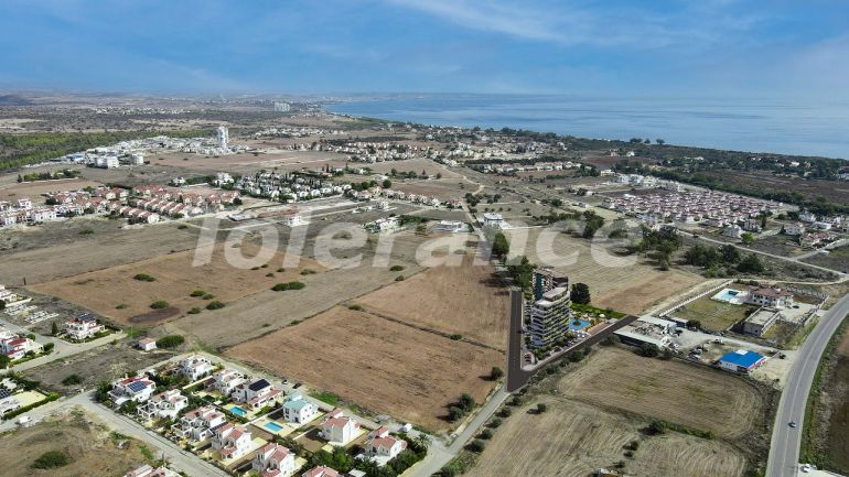 Квартира от застройщика в Фамагуста, Северный Кипр вид на море с бассейном в рассрочку: купить недвижимость в Турции - 93191