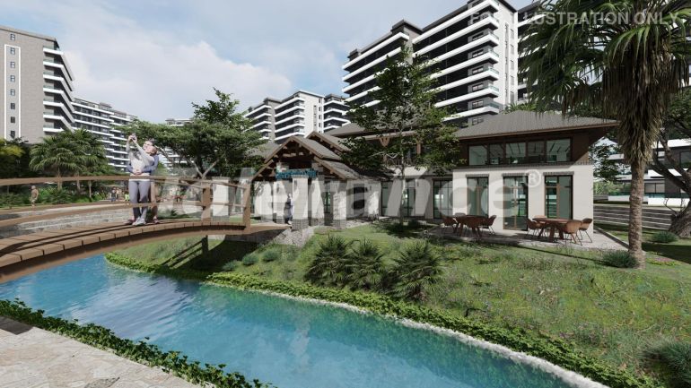 Квартира от застройщика в Фамагуста, Северный Кипр с бассейном в рассрочку: купить недвижимость в Турции - 93676