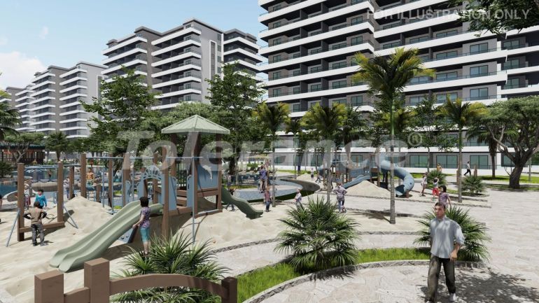 Квартира от застройщика в Фамагуста, Северный Кипр с бассейном в рассрочку: купить недвижимость в Турции - 93677