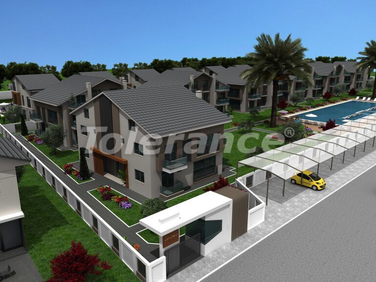 Квартира от застройщика в Фетхие с бассейном: купить недвижимость в Турции - 57501