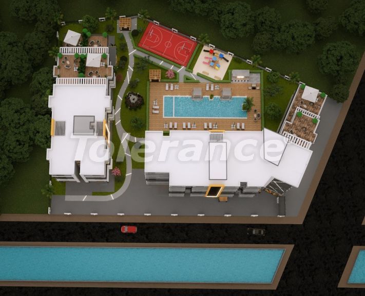 Квартира от застройщика в Финике вид на море с бассейном: купить недвижимость в Турции - 66698