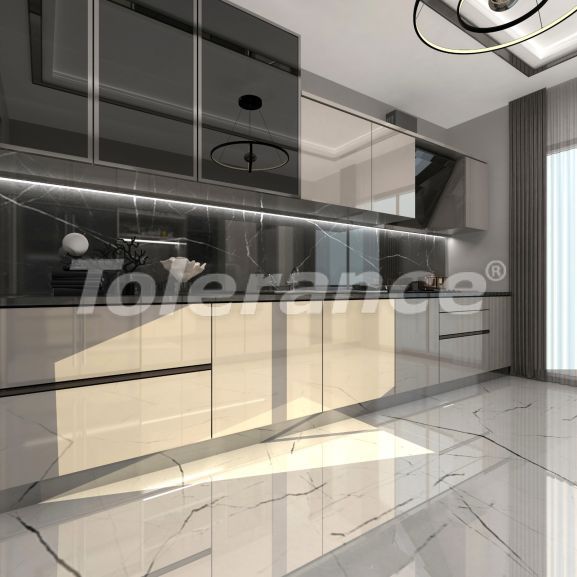 Квартира от застройщика в Газиосманпаша, Стамбул вид на море с бассейном в рассрочку: купить недвижимость в Турции - 110343