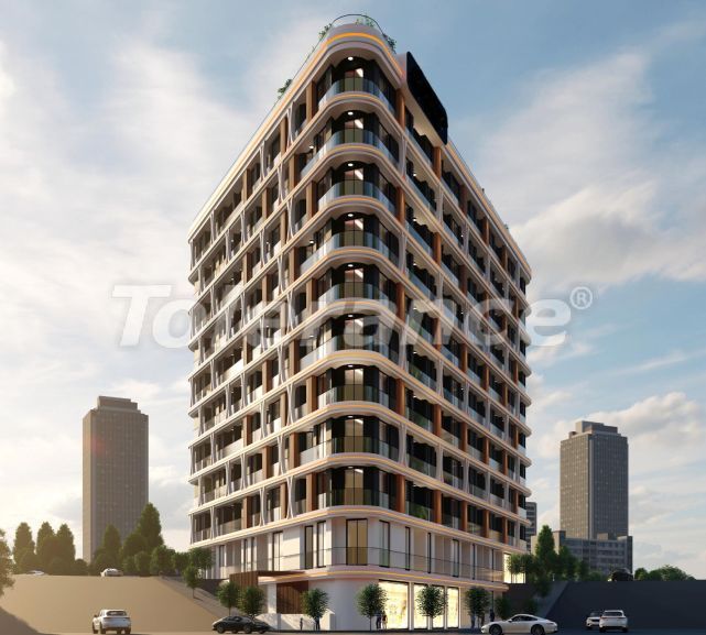 Квартира от застройщика в Газиосманпаша, Стамбул вид на море с бассейном в рассрочку: купить недвижимость в Турции - 110362