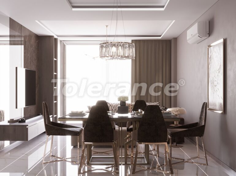 Квартира от застройщика в Газипаша, Аланья с бассейном: купить недвижимость в Турции - 60308