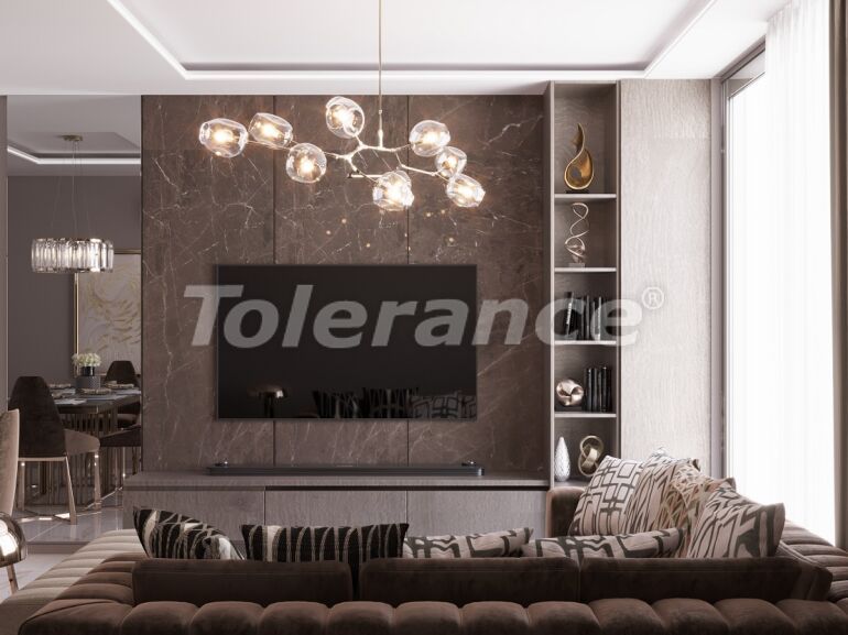 Квартира от застройщика в Газипаша, Аланья с бассейном: купить недвижимость в Турции - 60310